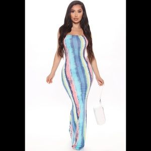 Fashion Nova “Look me up and down maxi dress”